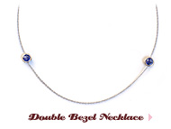 Double Bezel Necklace