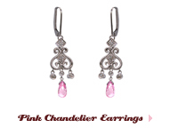 Pink Chandelier Earrings
