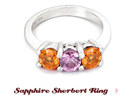 Saphire Sherbert Ring