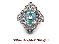 Blue Scepter Ring