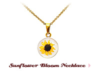 Sunflower Bloom Necklace