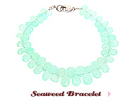 Seaweed Teardrops Bracelet
