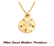 Mini Sand Dollar Necklace